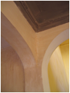 Casalys, chambres d'htes  Quillan, plafond